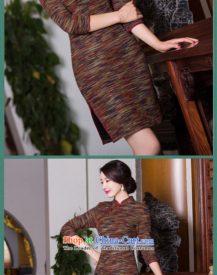 Mano-hwan's 2015 new fall inside the daily life of improved Ms. cuff cheongsam dress temperament retro hair? figure S pictures cheongsam, prices, brand platters! The elections are supplied in the national character of distribution, so action, buy now enjoy more preferential! As soon as possible.