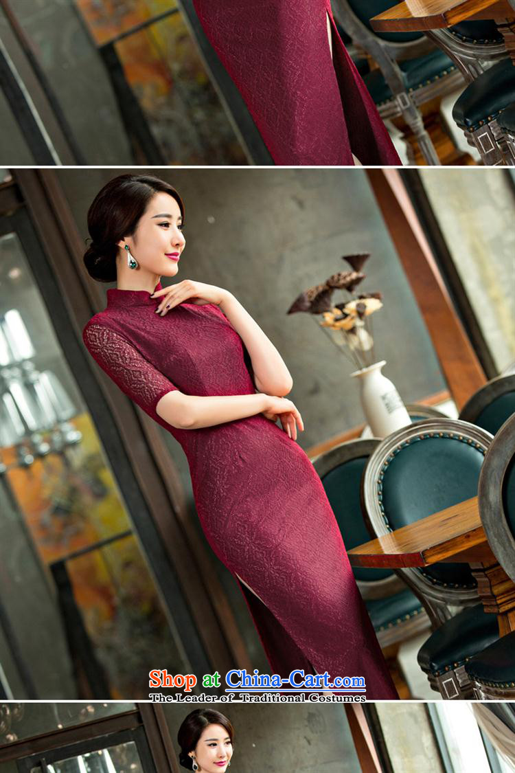 Mano-hwan's 2015 new lace qipao summer long skirt temperament cheongsam dress clothes bridal dresses figure XL Photo, prices, brand platters! The elections are supplied in the national character of distribution, so action, buy now enjoy more preferential! As soon as possible.