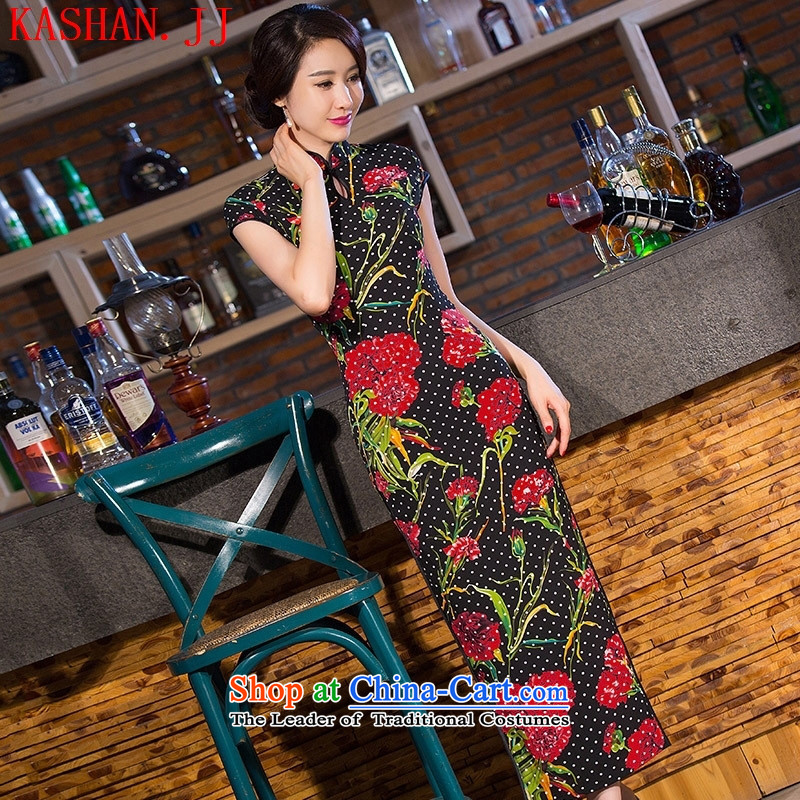 Mano-hwan's new stylish retro qipao summer improved daily qipao etiquette Sau San banquet dresses dress figure S, Susan Sarandon bandying (KASHAN.JJ card) , , , shopping on the Internet