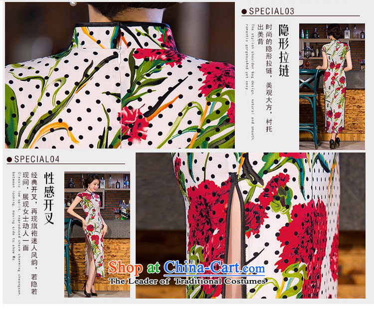 Mano-hwan's new stylish improved long cheongsam dress retro Sau San daily scouring pads qipao video thin dresses dress figure S picture, prices, brand platters! The elections are supplied in the national character of distribution, so action, buy now enjoy more preferential! As soon as possible.