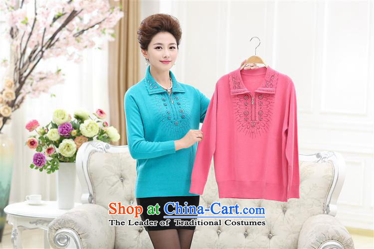 In the number of older women in the autumn of my mother in the knitwear older boxed long-sleeved Pullover Lapel Zip Jacket 2,005 120 pictures, prices, brand platters! The elections are supplied in the national character of distribution, so action, buy now enjoy more preferential! As soon as possible.