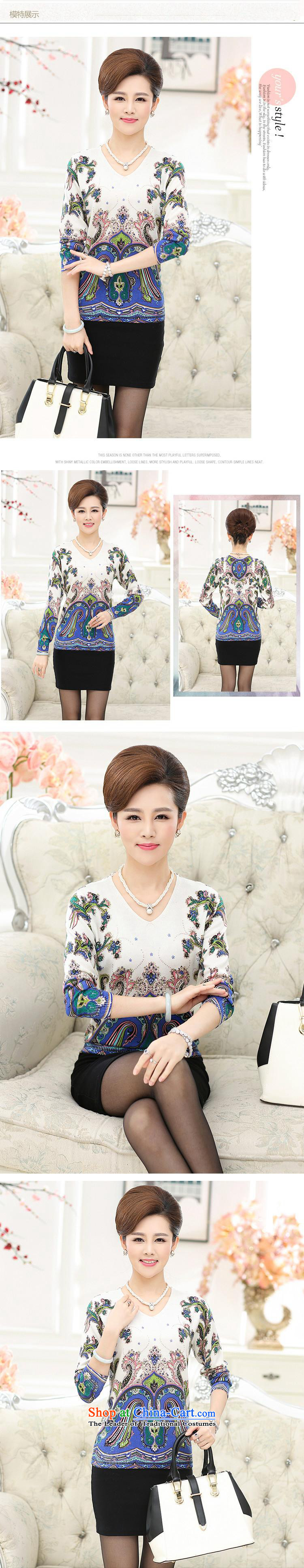 In the autumn of older women Knitted Shirt with long-sleeved stamp in MOM older T-shirt safflower 115 pictures, prices, brand platters! The elections are supplied in the national character of distribution, so action, buy now enjoy more preferential! As soon as possible.