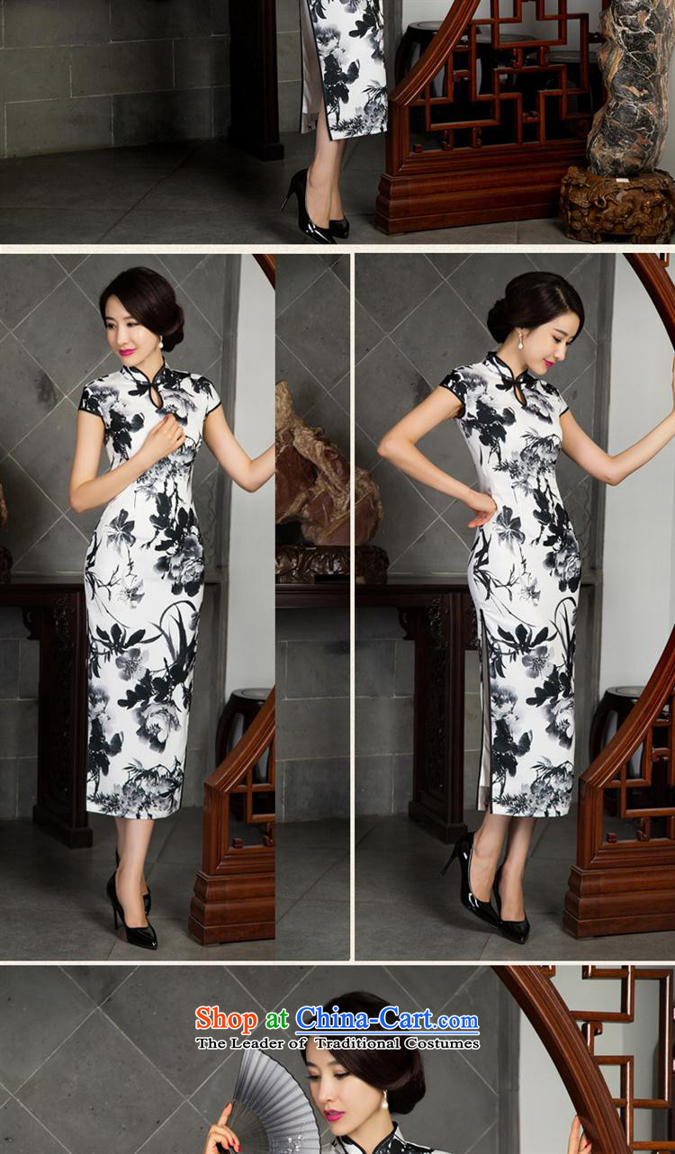 Mano-hwan's autumn and winter new cheongsam sleeveless cheongsam dress collar high on's long skirt remarks107-11028 L photo cheongsam, prices, brand platters! The elections are supplied in the national character of distribution, so action, buy now enjoy more preferential! As soon as possible.