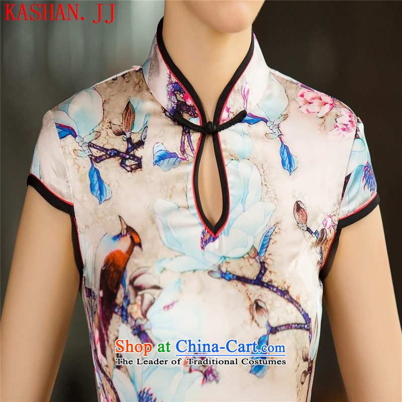 Mano-hwan's autumn and winter new cheongsam dress long double cheongsam dress sleeveless qipao Template Characteristics XXL, 10013 card Shan (KASHAN.JJ CHRISTMASTIME) , , , shopping on the Internet