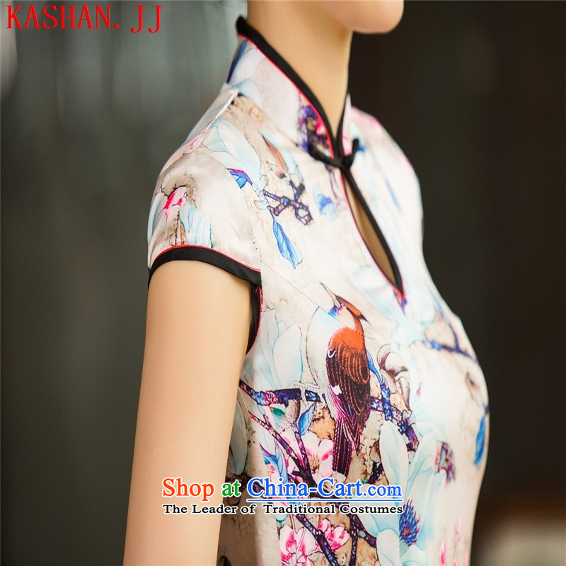 Mano-hwan's autumn and winter new cheongsam dress long double cheongsam dress sleeveless qipao Template Characteristics XXL, 10013 card Shan (KASHAN.JJ CHRISTMASTIME) , , , shopping on the Internet