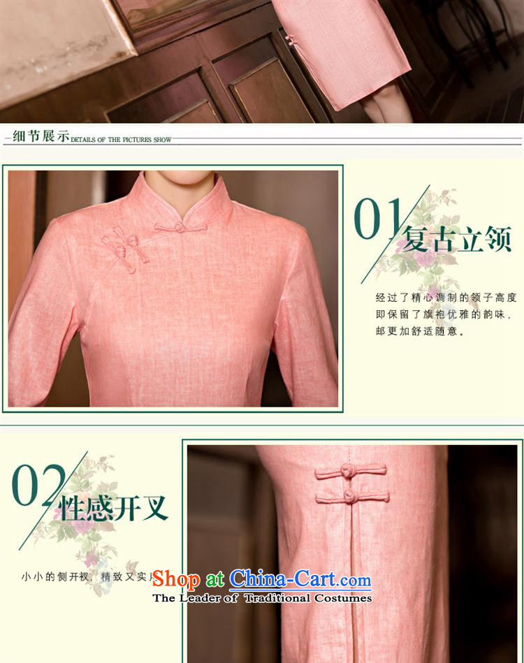Mano-hwan's new stylish qipao skirt high improvement of the forklift truck's Mock-neck Sau San cheongsam dress 7 cuff qipao It contains 11,080 sq XXL picture, prices, brand platters! The elections are supplied in the national character of distribution, so action, buy now enjoy more preferential! As soon as possible.