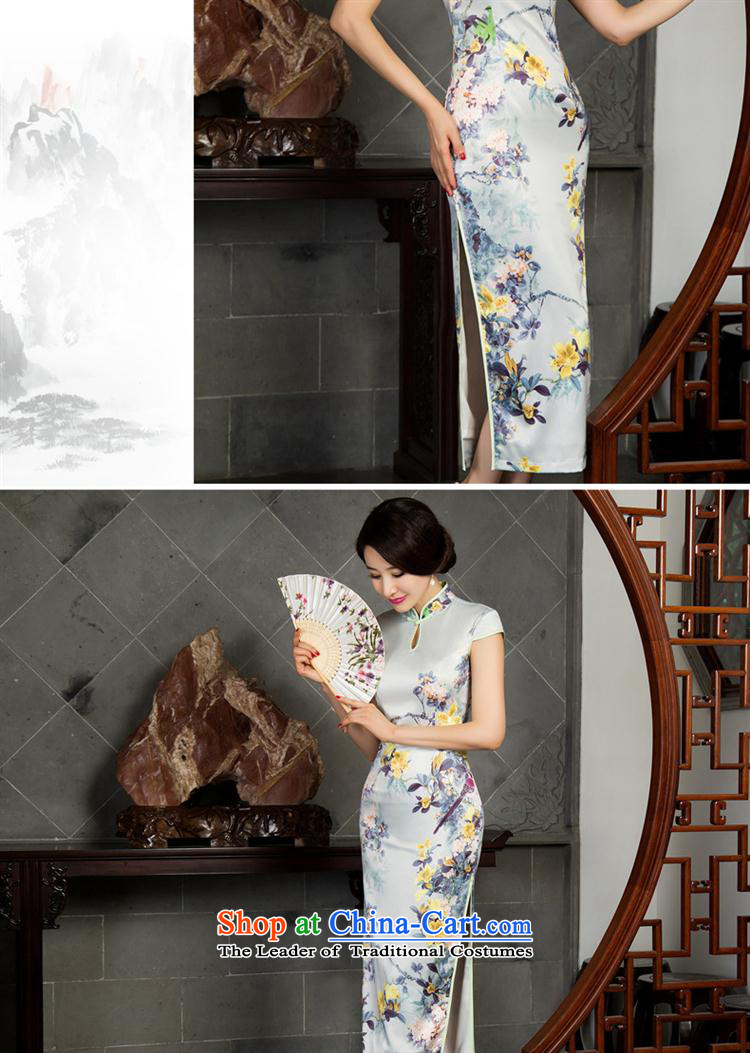 Mano-hwan's new long skirt qipao high on's sleeveless cheongsam dress qipao 10017 XL Photo, prices, brand platters! The elections are supplied in the national character of distribution, so action, buy now enjoy more preferential! As soon as possible.