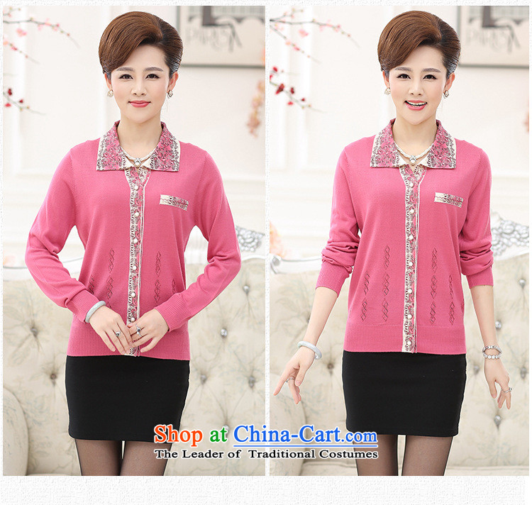 In the autumn of 2015, older women temperament mother load saika collar lapel Cardigan Orange 110 code L picture, prices, brand platters! The elections are supplied in the national character of distribution, so action, buy now enjoy more preferential! As soon as possible.