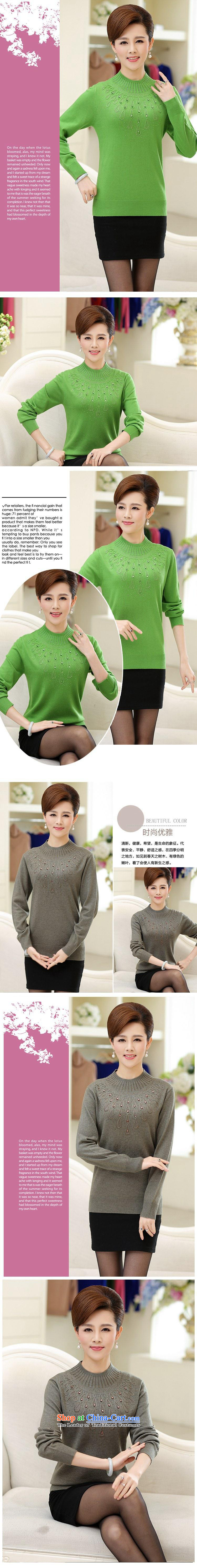 In 2015, the elderly woman fall in new moms with large middle-aged women wear long-sleeved green XL Photo, prices, brand platters! The elections are supplied in the national character of distribution, so action, buy now enjoy more preferential! As soon as possible.