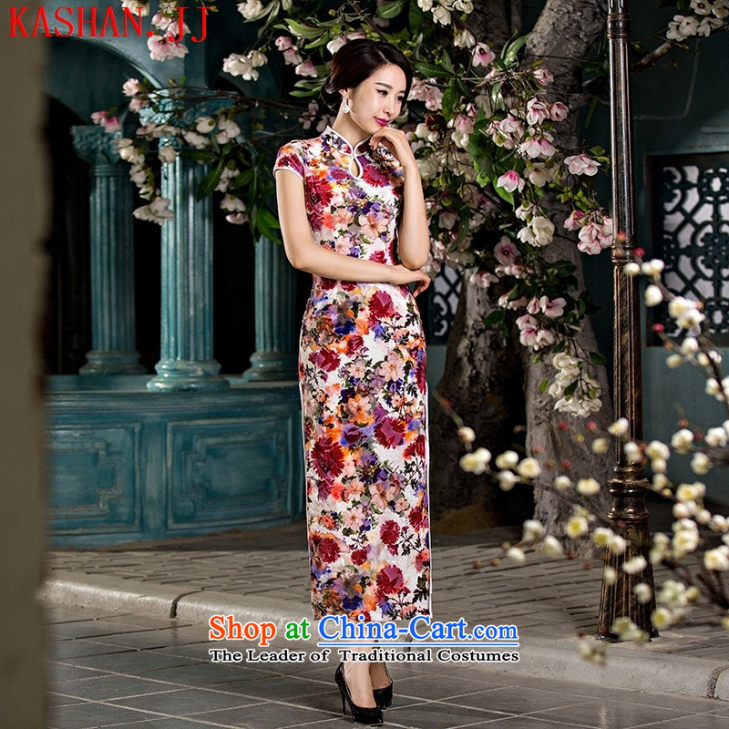 Mano-hwan's 2015 Autumn new cheongsam dress heavy wool retro long qipao gown length improved daily Sau San tasty , Susan Sarandon bandying (KASHAN.JJ card) , , , shopping on the Internet
