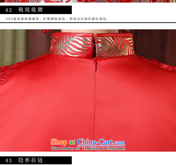 Red Winter bows to Chinese wedding dress bridal dresses long large stylish replacing Ms. bride wedding dress Red 2XL Photo, prices, brand platters! The elections are supplied in the national character of distribution, so action, buy now enjoy more preferential! As soon as possible.