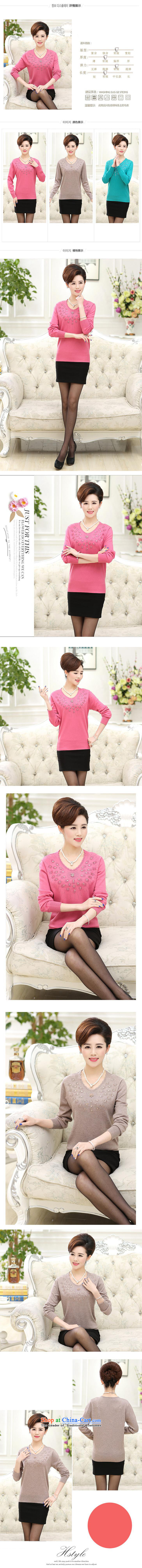 The elderly in the color Autumn and Winter Sweater female peacock diamond pattern round-neck collar Knitted Shirt with the Netherlands Government, forming the mother color 120 pictures, prices, brand platters! The elections are supplied in the national character of distribution, so action, buy now enjoy more preferential! As soon as possible.
