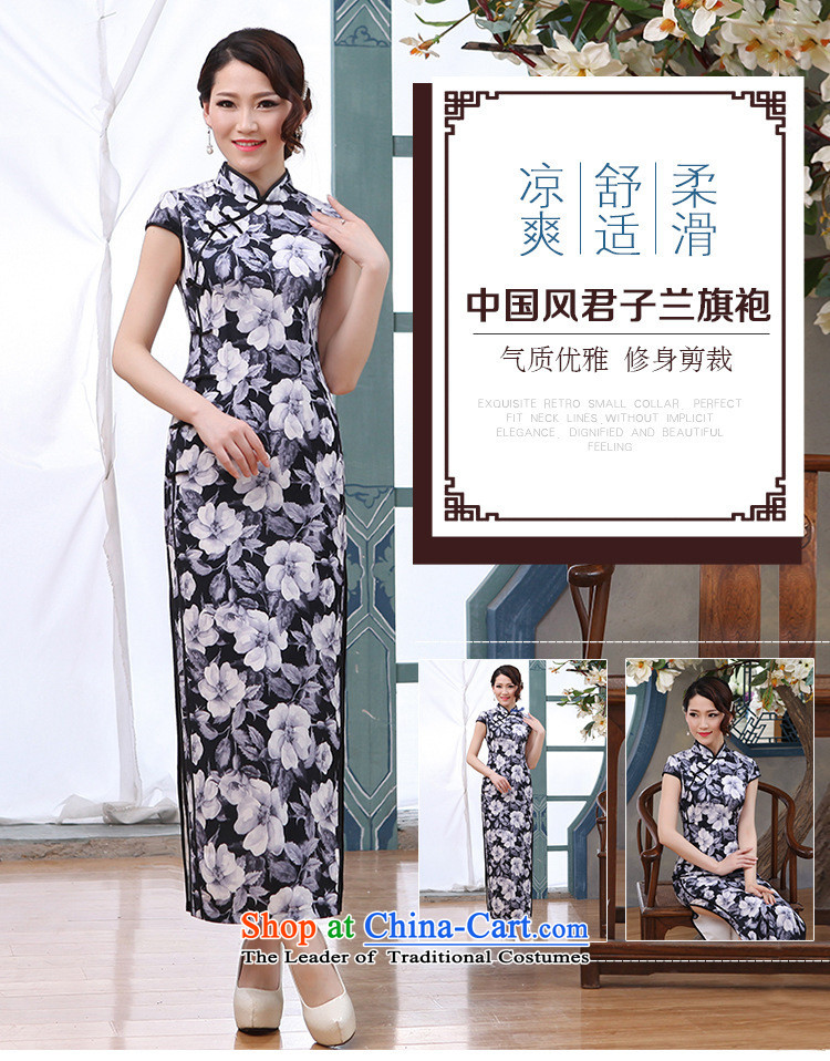 Mano-hwan's 2015 show long retro style qipao gown of Sau San long skirt improvement of Qipao picture color S picture, prices, brand platters! The elections are supplied in the national character of distribution, so action, buy now enjoy more preferential! As soon as possible.