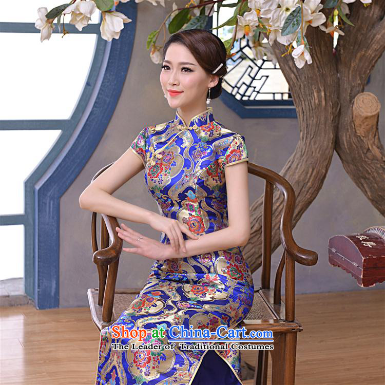 Mano-hwan's 2015 new retro style improved video quality Sau San slender, qipao dresses everyday picture Suit M picture, prices, brand platters! The elections are supplied in the national character of distribution, so action, buy now enjoy more preferential! As soon as possible.