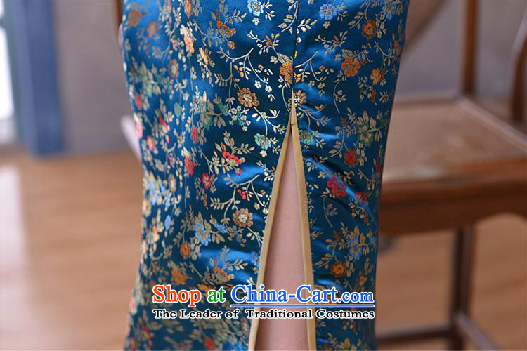 Mano-hwan's 2015 new spring and autumn temperament retro cheongsam high long skirt dress suit XL pictures picture qipao, prices, brand platters! The elections are supplied in the national character of distribution, so action, buy now enjoy more preferential! As soon as possible.