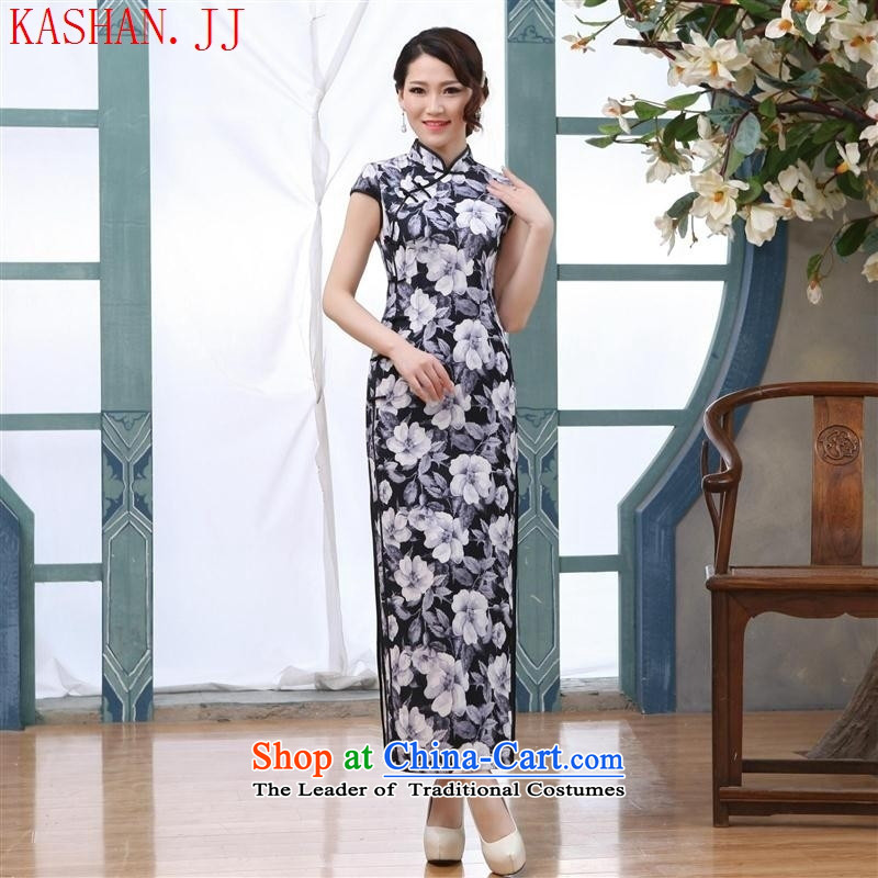 Mano-hwan's 2015 show long retro style qipao gown of Sau San long skirt improvement of Qipao picture color XXL, Card (KASHAN.JJ bandying Susan Sarandon) , , , shopping on the Internet