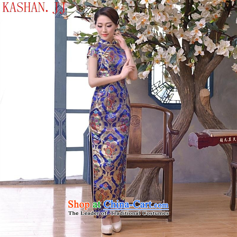 Mano-hwan's 2015 new retro style improved video quality Sau San slender, qipao dresses everyday picture suit?XL