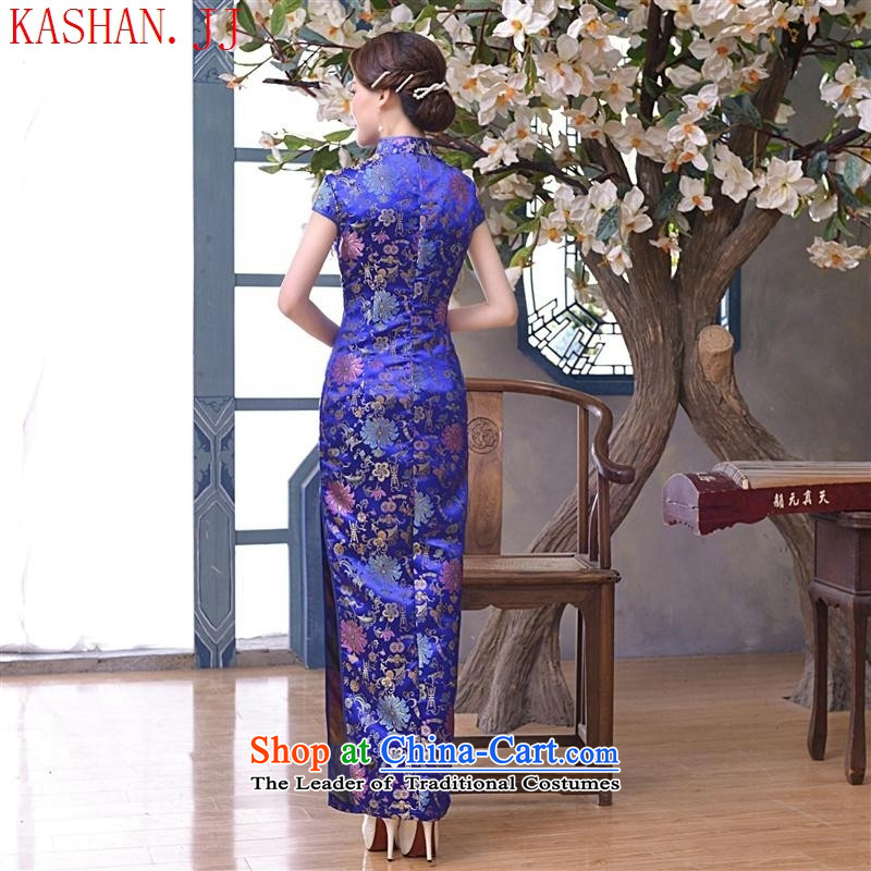 Mano-hwan's 2015 spring/summer load new long cheongsam dress retro improved tapestries cheongsam dress dress suit S Card Susan picture (KASHAN.JJ CHRISTMASTIME) , , , shopping on the Internet
