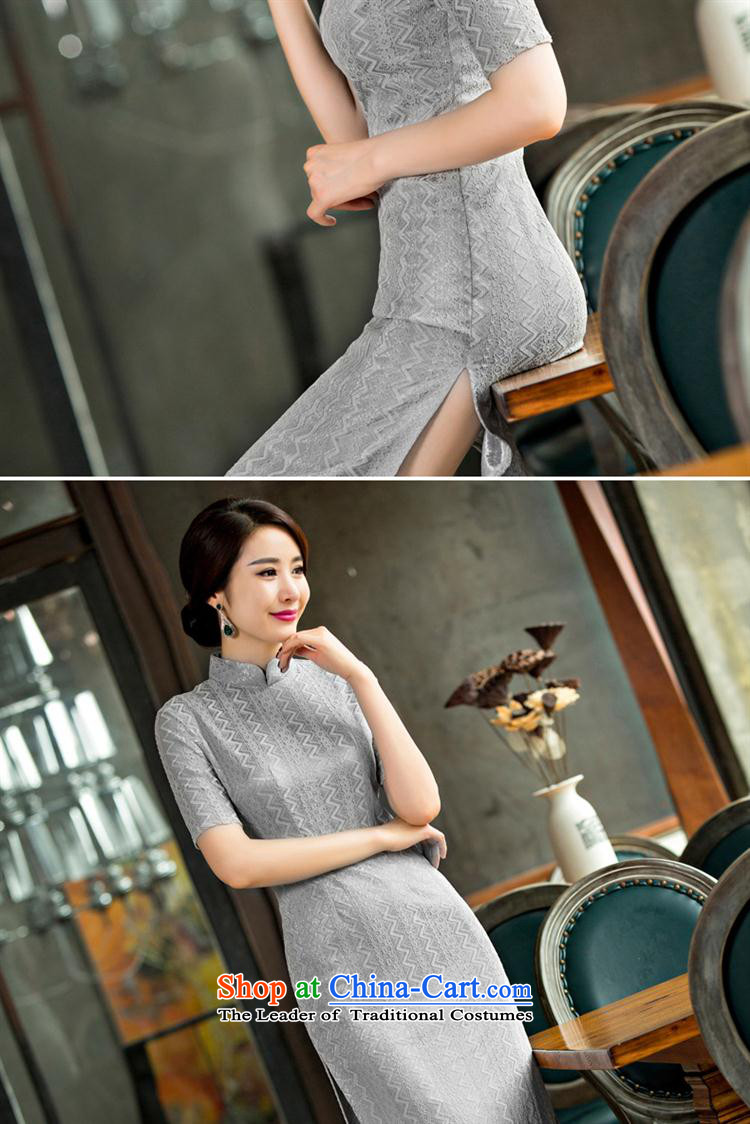 Mano-hwan, lace qipao new summer and fall of 2015 Skirt bridal dresses improved short qipao load/picture color S picture, prices, brand platters! The elections are supplied in the national character of distribution, so action, buy now enjoy more preferential! As soon as possible.