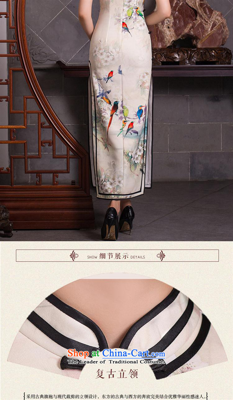 Mano-hwan's traditional qipao new summer and fall of 2015 Silk Dresses manually take charge of Qipao/picture color pictures, prices, XXL brand platters! The elections are supplied in the national character of distribution, so action, buy now enjoy more preferential! As soon as possible.