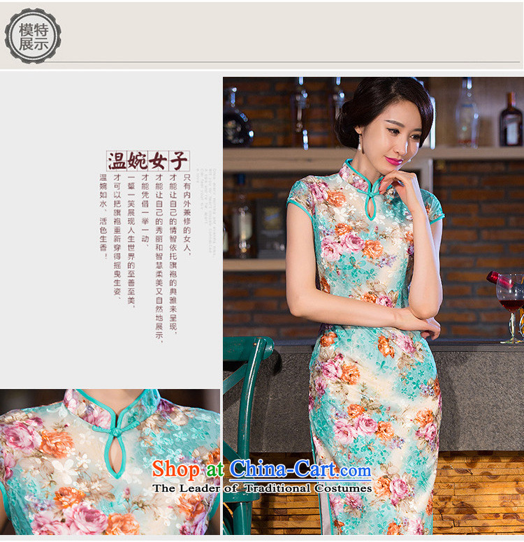 Mano-hwan's new long qipao retro-cashmere banquet dresses Silk Cheongsam Daily) picture color photo of Qipao XXL, prices, brand platters! The elections are supplied in the national character of distribution, so action, buy now enjoy more preferential! As soon as possible.