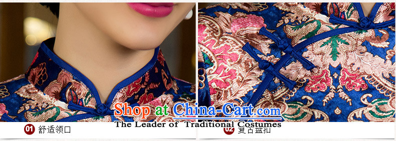  Ms. Yuen of Hsiukuluan 2015 Autumn replacing retro scouring pads qipao qipao gown of older ethnic cheongsam dress new picture color M pictures M85032, prices, brand platters! The elections are supplied in the national character of distribution, so action, buy now enjoy more preferential! As soon as possible.