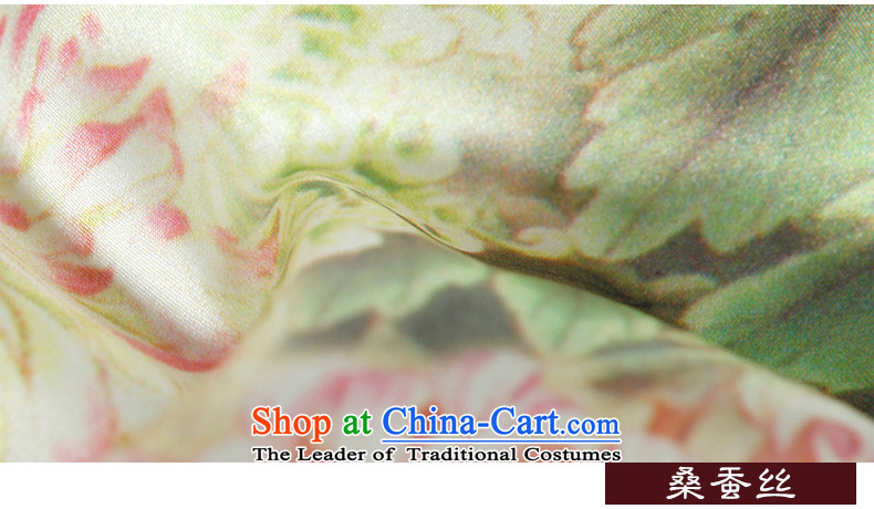 Butterfly Lovers autumn 2015 installed new 2 side of the retro long cheongsam dress improved stylish Silk Cheongsam figure - pre-sale 5 days L pictures, prices, brand platters! The elections are supplied in the national character of distribution, so action, buy now enjoy more preferential! As soon as possible.