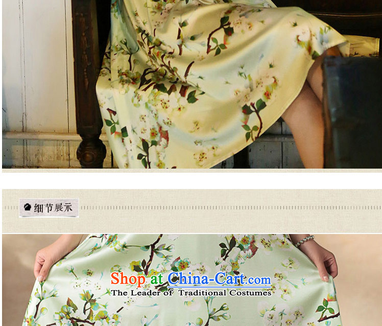 A Pinwheel Without Wind silk Overgrown Tomb Autumn Yat replacing dresses 2015 new retro ethnic stamp cheongsam dress lush XL Photo, prices, brand platters! The elections are supplied in the national character of distribution, so action, buy now enjoy more preferential! As soon as possible.