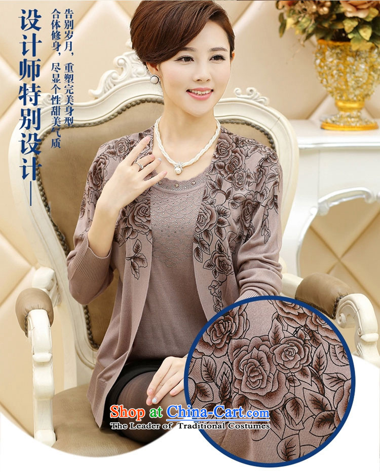 * Store and involve new products autumn 2015 mother load large middle-aged shirt stamp two kits long-sleeved Knitted Shirt female skin toner 110 pictures, prices, brand platters! The elections are supplied in the national character of distribution, so action, buy now enjoy more preferential! As soon as possible.