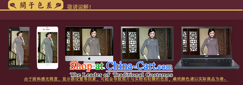 Seal of the forklift truck high improvement of nostalgia for the Republic of Korea in the shanghai old copies of Qipao long cheongsam dress gray facade L picture, prices, brand platters! The elections are supplied in the national character of distribution, so action, buy now enjoy more preferential! As soon as possible.