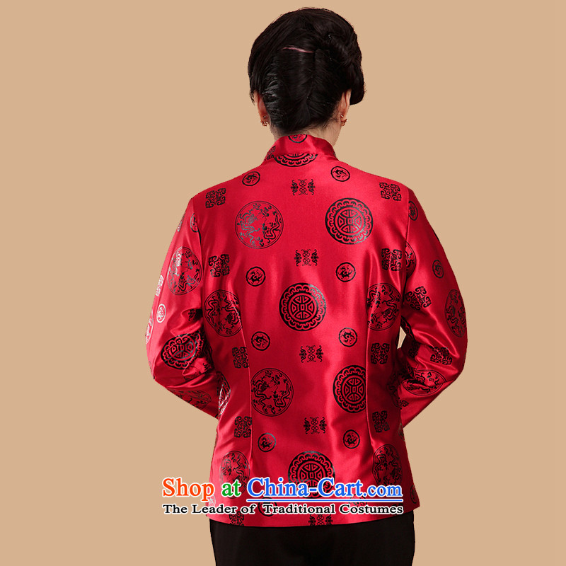 The Cave of the elderly 15 autumn and winter in the new folder cotton jacket Ms. older happy mom Tang dynasty ãþòâ N2069 4XL, Purple Adam and Eve elderly shopping on the Internet has been pressed.