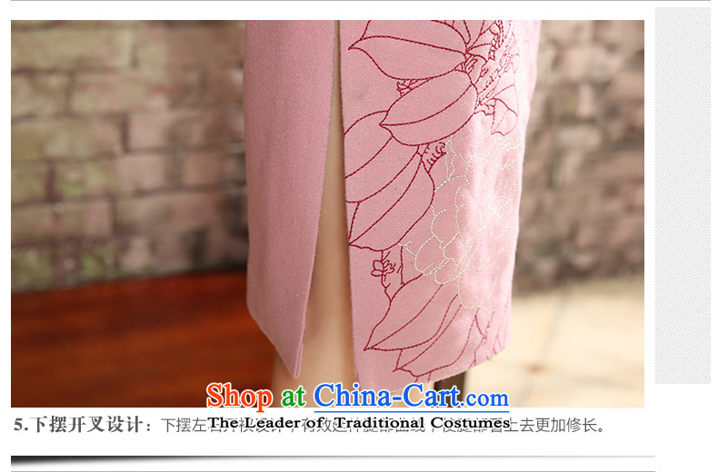 [Sau Kwun Tong] spent 2015 autumn and winter rain new) long improved long-sleeved wool cheongsam dress retro QC5819 PURPLE L picture, prices, brand platters! The elections are supplied in the national character of distribution, so action, buy now enjoy more preferential! As soon as possible.