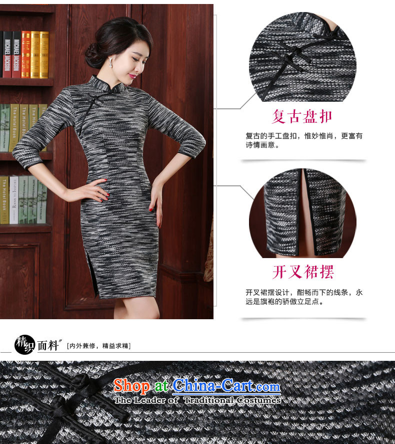 The cheongsam dress 2015 autumn and winter new stylish improved short of daily retro Sau San knitting gross Ms.? dresses picture color 2XL Photo, prices, brand platters! The elections are supplied in the national character of distribution, so action, buy now enjoy more preferential! As soon as possible.