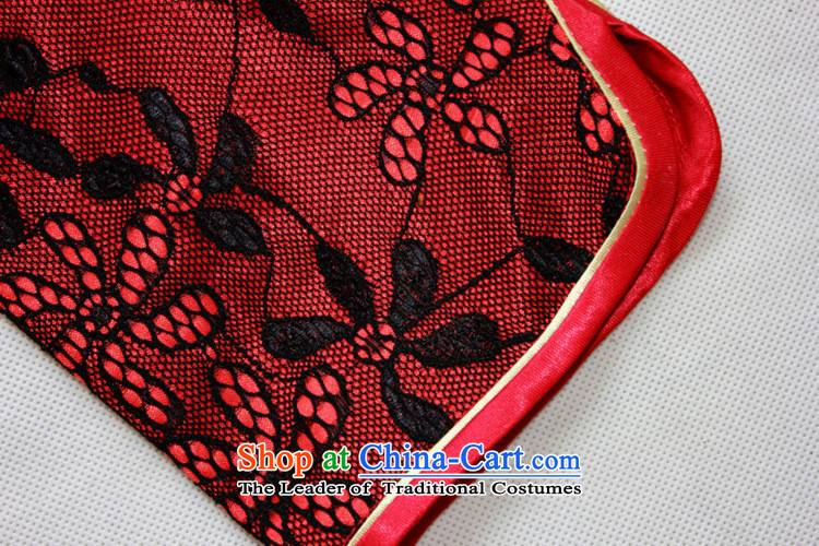 Mano-hwan's European Women's stylish qipao site retro Tang Dynasty Palace Chinese embroidery lace cheongsam picture color pictures, prices, XL brand platters! The elections are supplied in the national character of distribution, so action, buy now enjoy more preferential! As soon as possible.
