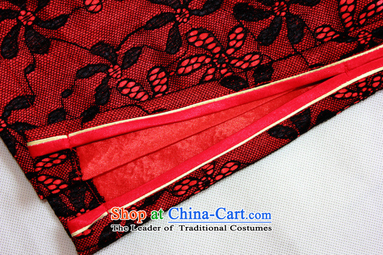 Mano-hwan's European Women's stylish qipao site retro Tang Dynasty Palace Chinese embroidery lace cheongsam picture color pictures, prices, XL brand platters! The elections are supplied in the national character of distribution, so action, buy now enjoy more preferential! As soon as possible.