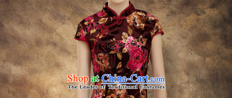 Mano-hwan's 2015 Spring New improved Sau San qipao map color L picture, prices, brand platters! The elections are supplied in the national character of distribution, so action, buy now enjoy more preferential! As soon as possible.