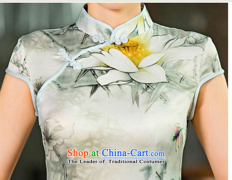 Mano-hwan's 2015 Spring/Summer cheongsam dress retro style qipao ethnic daily improved short skirts picture color of Qipao XXXXL picture, prices, brand platters! The elections are supplied in the national character of distribution, so action, buy now enjoy more preferential! As soon as possible.