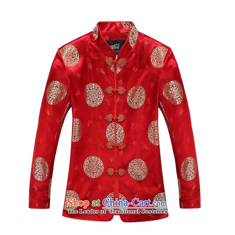 (bailv hundreds) autumn and winter, Tang dynasty women's long-sleeved jacket in MOM older red 165, 100 (bailv) , , , shopping on the Internet