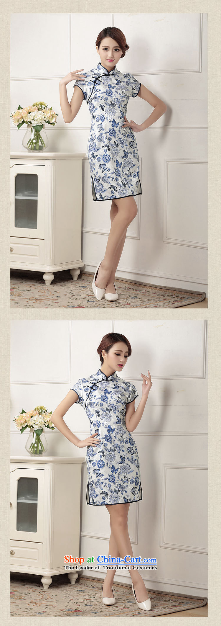 Mano-hwan's cheongsam dress in spring and summer 2015 New Chinese cheongsam dress daily fashion improved retro, Bush Sau San short XL Photo, prices, brand platters! The elections are supplied in the national character of distribution, so action, buy now enjoy more preferential! As soon as possible.