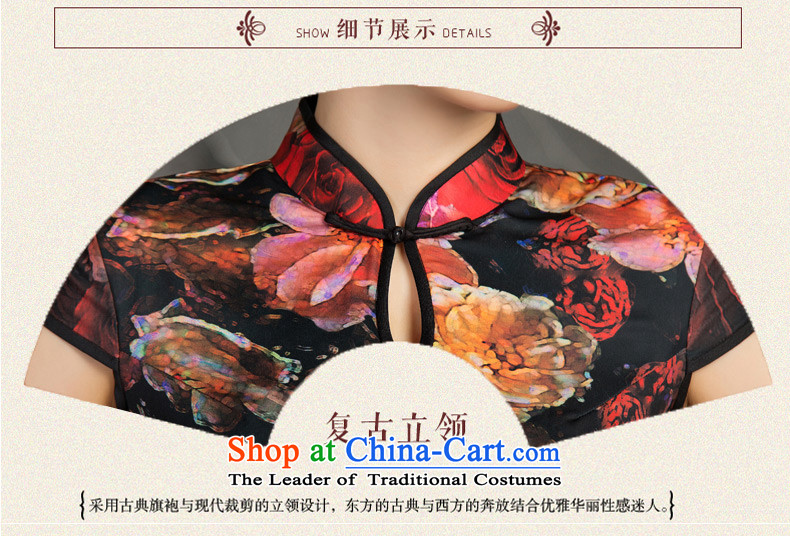 Yuan of darkness 2015 long load retro qipao qipao autumn improvement long skirt new moms qipao cheongsam dress temperament M11020 replace picture color pictures, prices, XXL brand platters! The elections are supplied in the national character of distribution, so action, buy now enjoy more preferential! As soon as possible.