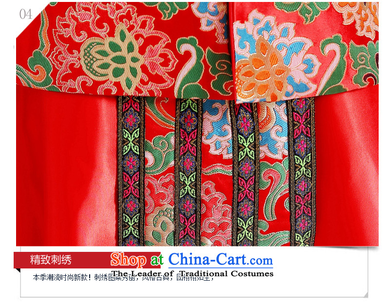 Use the dragon and the Syrian time qipao gown marriages Sau Wo Service bows marriage solemnisation services red Chinese wedding wedding dress autumn Women's clothes Bong-Koon-hsia costume clothing red previous Popes are placed L picture, prices, brand platters! The elections are supplied in the national character of distribution, so action, buy now enjoy more preferential! As soon as possible.