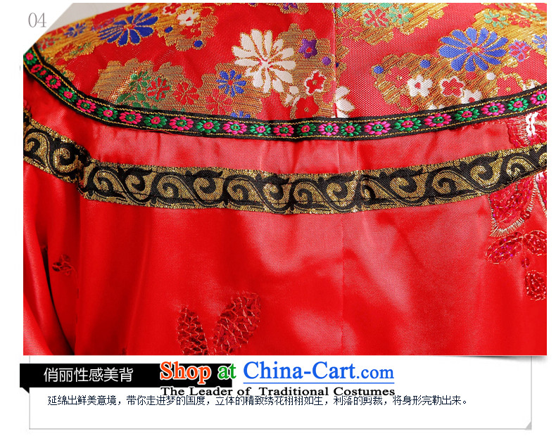 Miss Cyd Wo Service Time Syrian brides dress Soo kimono costume bride wedding dress Chinese style wedding services marriage qipao costume bows clothing female red XS picture, prices, brand platters! The elections are supplied in the national character of distribution, so action, buy now enjoy more preferential! As soon as possible.