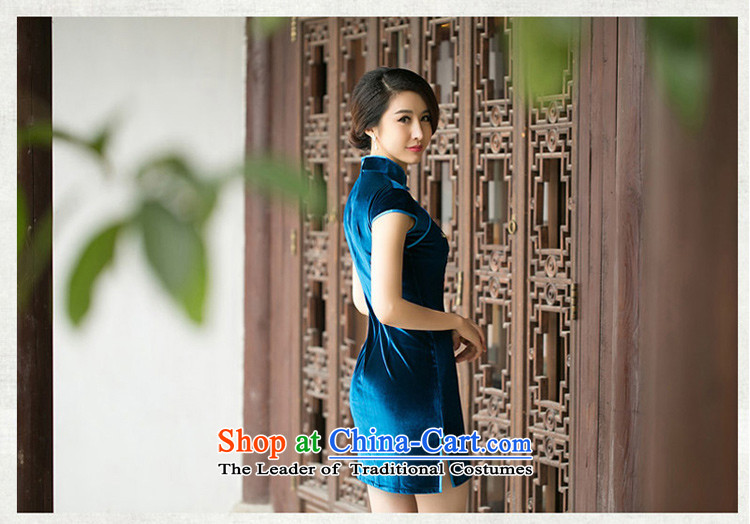 The cross-SA 3 it takes 2015 Spring Summer scouring pads embroidered improved daily cheongsam dress collar cheongsam dress ZA 085 color pictures picture, prices, 3XL brand platters! The elections are supplied in the national character of distribution, so action, buy now enjoy more preferential! As soon as possible.