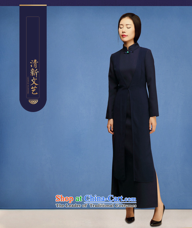 No. Tang Ramadan cheongsam dress 2015 autumn and winter new women's day-to-day long-sleeved retro style Tang dynasty cheongsam dress improved picture color pictures, prices, XL brand platters! The elections are supplied in the national character of distribution, so action, buy now enjoy more preferential! As soon as possible.