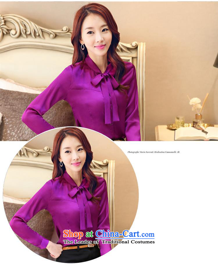 Orange Tysan *2015 fall short-sleeved shirt commerce Ms. synthetic fiber vocational overalls female shirt 1536 purple (shirt + pants) M picture, prices, brand platters! The elections are supplied in the national character of distribution, so action, buy now enjoy more preferential! As soon as possible.