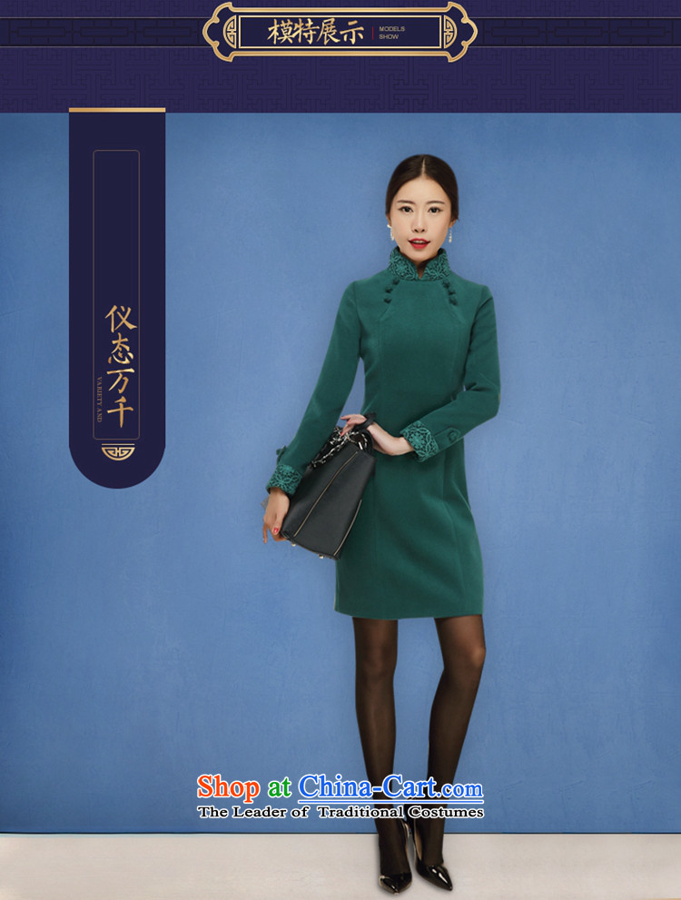 No. of Ramadan short qipao Tang 2015 new autumn and winter long-sleeved Chinese improved Stylish retro dresses picture color L photo, prices, brand platters! The elections are supplied in the national character of distribution, so action, buy now enjoy more preferential! As soon as possible.