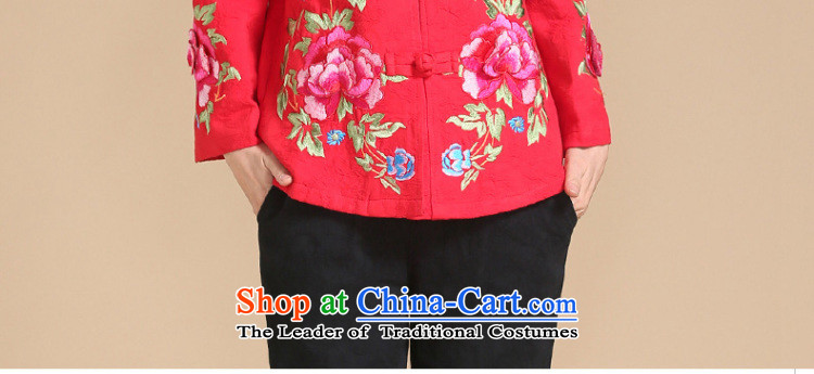 The Taliban  in 2015, Older Women's jacket mother load fall during the spring and autumn, articles 40-65-year-old new cotton jacket coat large middle-aged Code Red XXXL picture, prices, brand platters! The elections are supplied in the national character of distribution, so action, buy now enjoy more preferential! As soon as possible.