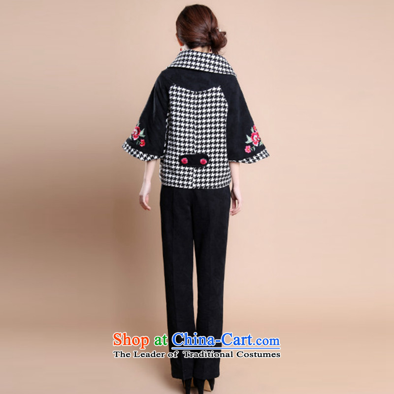 The Taliban Slobodan  Spring 2015 new Chinese elderly in Tang Dynasty National wind loading large embroidery mother chidori extra kit cloak female chidori, M, Taliban Slobodan (BANMILUO) , , , shopping on the Internet