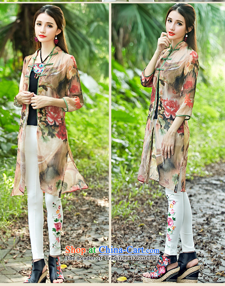  2015 Autumn-Monrovia Kosovo with the new women's high-end improvements Chinese qipao-Tang dynasty shawl stamp cardigan red XL Photo, prices, brand platters! The elections are supplied in the national character of distribution, so action, buy now enjoy more preferential! As soon as possible.
