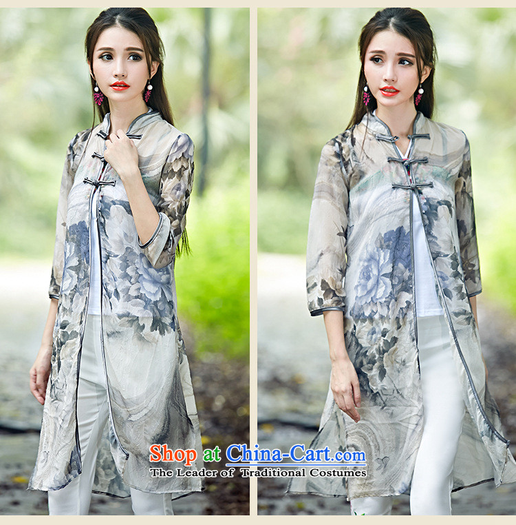  2015 Autumn-Monrovia Kosovo with the new women's high-end improvements Chinese qipao-Tang dynasty shawl stamp cardigan red XL Photo, prices, brand platters! The elections are supplied in the national character of distribution, so action, buy now enjoy more preferential! As soon as possible.